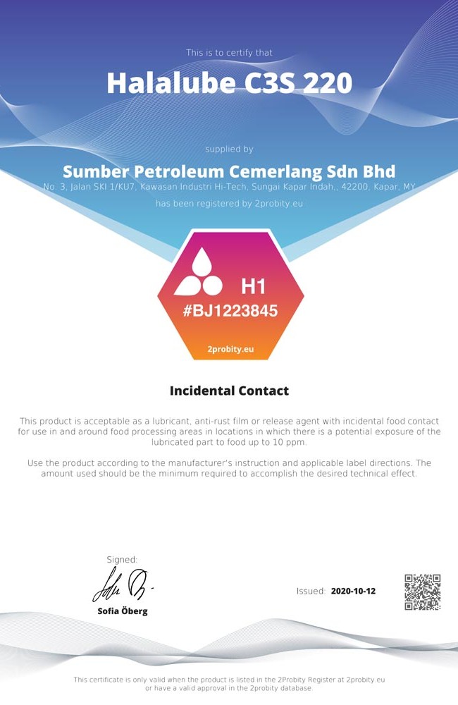 Halalube C3S 220